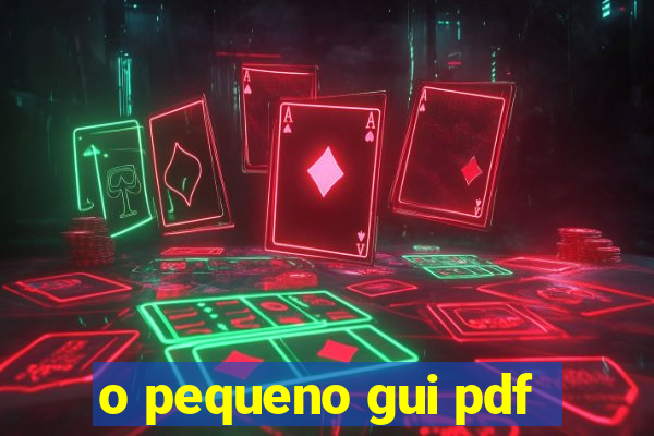 o pequeno gui pdf